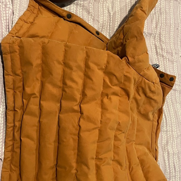 Timberland Mt Davis downfilled coat  Mens Size Medium Wheat color - Picture 11 of 15